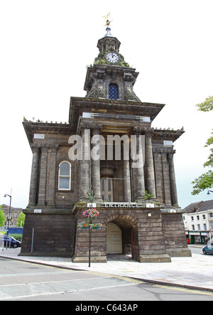 Die ehemalige Burslem Rathaus Stoke-on-Trent The Potteries North Staffordshire Mitarbeiter West Midlands England UK Stockfoto