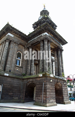 Die ehemalige Burslem Rathaus Stoke-on-Trent The Potteries North Staffordshire Mitarbeiter West Midlands England UK Stockfoto