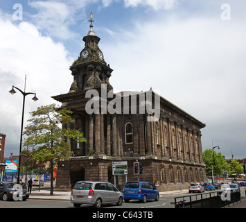 Die ehemalige Burslem Rathaus Stoke-on-Trent The Potteries North Staffordshire Mitarbeiter West Midlands England UK Stockfoto