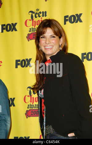 Sandra Bullock im Presseraum für 2005 TEEN CHOICE AWARDS, The Gibson Amphitheatre, Universal City, Los Angeles, Kalifornien, 14. August 2005. Foto von: Michael Germana/Everett Collection Stockfoto