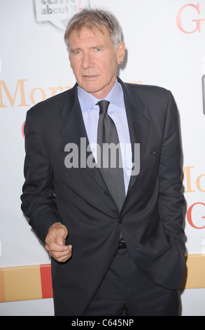 Harrison Ford im Ankunftsbereich für MORNING GLORY World Premiere, The Ziegfeld Theatre, New York, NY 7. November 2010. Foto von: Kristin Callahan/Everett Collection Stockfoto