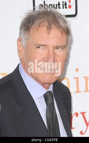 Harrison Ford im Ankunftsbereich für MORNING GLORY World Premiere, The Ziegfeld Theatre, New York, NY 7. November 2010. Foto von: Kristin Callahan/Everett Collection Stockfoto