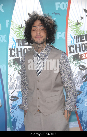 Travie McCoy im Ankunftsbereich für Teen Choice Awards 2010 - Ankünfte, Gibson Amphitheater, Los Angeles, CA 8. August 2010. Foto von: Stockfoto