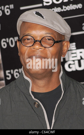 Samuel L Jackson bei der Ankunft für THE OTHER GUYS Premiere, The Ziegfeld Theatre, New York, NY 2. August 2010. Foto von: Kristin Callahan/Everett Collection Stockfoto