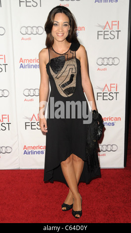 Martha Gusman im Ankunftsbereich für AFI Fest Herzstück Gala - Casino Jack Premiere, Graumans Chinese Theatre, Los Angeles, CA 8. November 2010. Foto von: Dee Cercone/Everett Collection Stockfoto