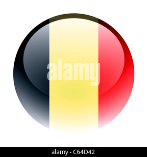 Aqua Land Button Belgien Stockfoto