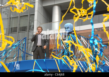 Will Ferrell, Megamind bei einem öffentlichen Auftritt für DreamWorks Animation & Guinness World Records größten Superhelden treffen In Stockfoto