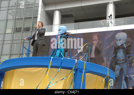 Will Ferrell, Megamind bei einem öffentlichen Auftritt für DreamWorks Animation & Guinness World Records größten Superhelden treffen In Stockfoto