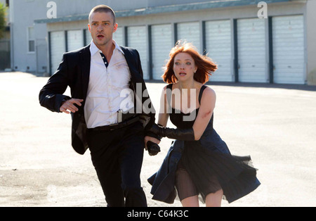 IN der Zeit - 2011 Twentieth Century Fox film mit Justin Timberlake und Amanda Seyfried Stockfoto