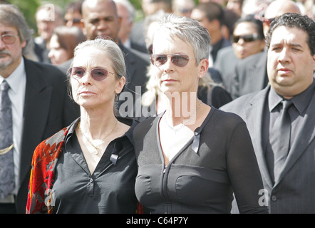 Kelly Curtis Curtis bei einem öffentlichen Auftritt für Trauerfeiern für Schauspieler Tony Curtis, Palmen Leichenhalle, Henderson, NV Stockfoto