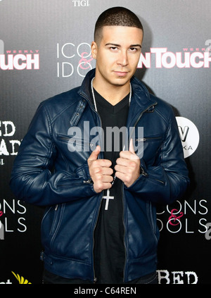 Vinny Guadagnino im Ankunftsbereich für IN TOUCH WEEKLY Symbole & Idole Jahresfeier, Bar Marmont, Los Angeles, CA am 12 September, Stockfoto