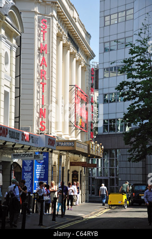 Agatha Christies "die Mausefalle", St.Martin Theater, Weststraße, Cambridge Circus, Greater London, England, Vereinigtes Königreich Stockfoto