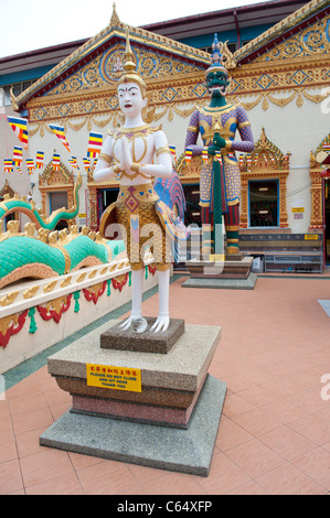 Wat Chayamangkalaram, Thai Buddhist Temple in George Town, Penang, Malaysia Stockfoto