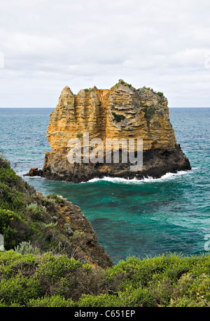 Eagle Rock aus Split Point Great Ocean Road im südlichen Ozean in Aireys Inlet Victoria Australien Stockfoto