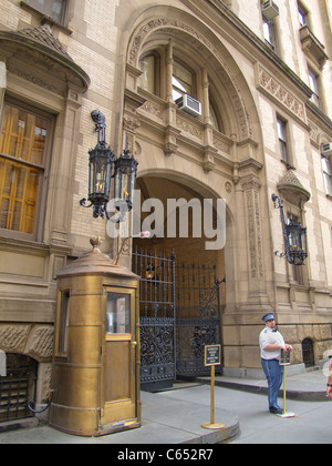 die Dakota Co-op-Gebäude in New York City Stockfoto