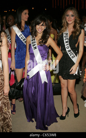 Vanessa Torres (Miss Guam) im Ankunftsbereich für Miss Universum willkommen Event, Mandalay Bay Resort & Hotel, Las Vegas, NV 13. August 2010. Foto von: James Atoa/Everett Collection Stockfoto