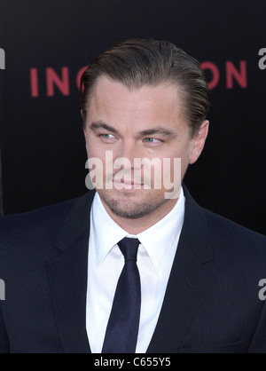 Leonardo DiCaprio im Ankunftsbereich für INCEPTION Premiere, Graumans Chinese Theatre, Los Angeles, CA 13. Juli 2010. Foto von: James Stockfoto