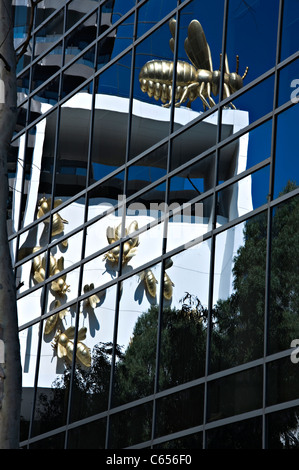 Das berühmte Eureka Tower Hochhaus Gebäude in Southbank Melbourne Victoria Australien Stockfoto