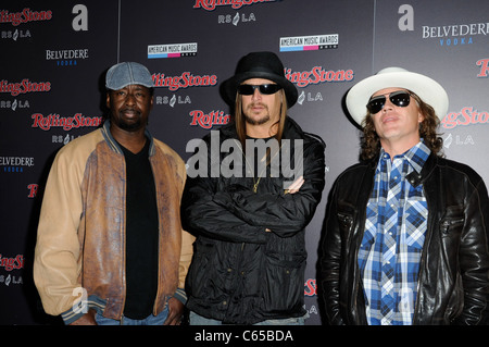 Gast, Kid Rock, Gast auf der after-Party für Rolling Stone 2010 American Music Awards (AMAs) nach Party, Rolling Stone Restaurant & VIP-Lounge, Los Angeles, CA 21. November 2010. Foto von: Sara Cozolino/Everett Collection Stockfoto