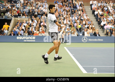 Novak Djokovic in Anwesenheit für uns Open 2010 Tennis Turnier Herren-Einzel-Finale-Match, Arthur Ashe Stadium, New York, NY 13. September 2010. Foto von: Rob Rich/Everett Collection Stockfoto