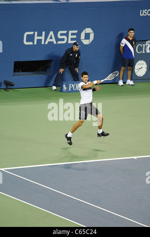 Novak Djokovic in Anwesenheit für uns Open 2010 Tennis Turnier Herren-Einzel-Finale-Match, Arthur Ashe Stadium, New York, NY 13. September 2010. Foto von: Rob Rich/Everett Collection Stockfoto