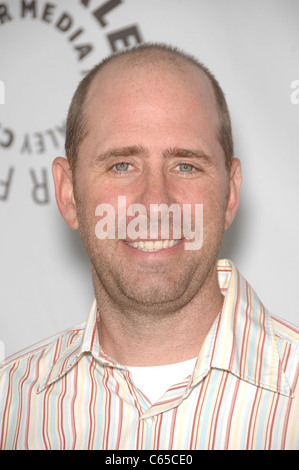 Greg Garcia im Ankunftsbereich für PaleyFest Herbst 2010 FOX TV Vorschau Party, The Paley Center for Media, Los Angeles, CA am 13 September, Stockfoto