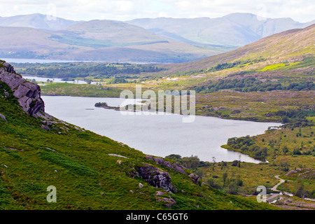 Gleninchaquin See, RIng of Kerry Irland Stockfoto