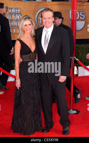 Faith Majors, Lee Majors im Ankunftsbereich für 16. jährliche Screen Actors Guild SAG Awards - Ankünfte, Shrine Auditorium, Los Angeles, Stockfoto