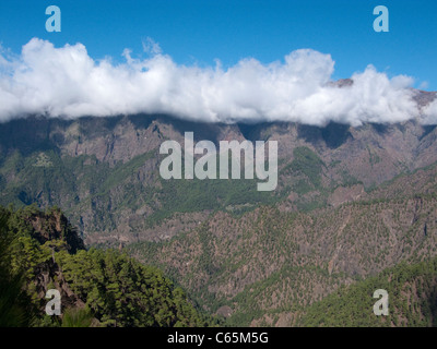 Nationalpark Caldera de Taburiente, Nationalpark Caldera de Taburiente Stockfoto