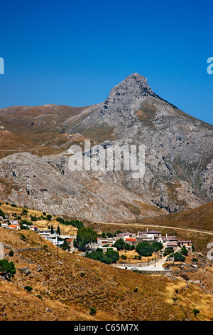 Kapetaniana, eines der schönsten Bergdörfer auf Kreta, Heraklion, auf den Asterousia-Bergen Süd. Stockfoto