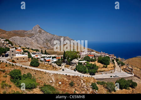 Kapetaniana, eines der schönsten Bergdörfer auf Kreta, Heraklion, auf den Asterousia-Bergen Süd. Stockfoto