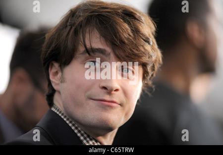 Daniel Radcliffe im Ankunftsbereich für Harry Potter & die Heiligtümer des Todes - Teil 1 Premiere, Alice Tully Hall im Lincoln Center, New York, NY 15. November 2010. Foto von: Kristin Callahan/Everett Collection Stockfoto