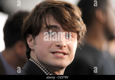 Daniel Radcliffe im Ankunftsbereich für Harry Potter & die Heiligtümer des Todes - Teil 1 Premiere, Alice Tully Hall im Lincoln Center, New York, NY 15. November 2010. Foto von: Kristin Callahan/Everett Collection Stockfoto