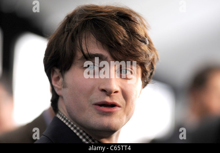 Daniel Radcliffe im Ankunftsbereich für Harry Potter & die Heiligtümer des Todes - Teil 1 Premiere, Alice Tully Hall im Lincoln Center, New York, NY 15. November 2010. Foto von: Kristin Callahan/Everett Collection Stockfoto