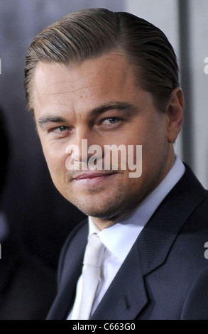 Leonardo DiCaprio im Ankunftsbereich für SHUTTER ISLAND Premiere, The Ziegfeld Theatre, New York, NY 17. Februar 2010. Foto von: Kristin Callahan/Everett Collection Stockfoto