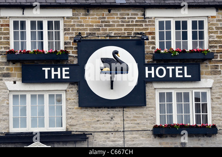 die schwarze Schwan Hotel Helmsley Yorkshire uk Stockfoto