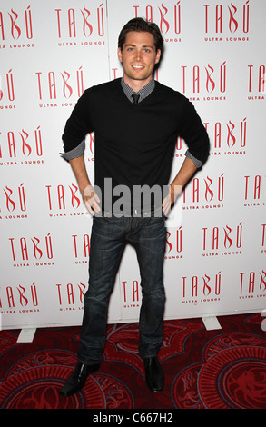 Zack Conroy in Anwesenheit für Amber Lancaster Birthday Bash in der Ultra Lounge Tabu, Tabu Ultra Lounge im MGM Grand, Las Vegas, NV Stockfoto