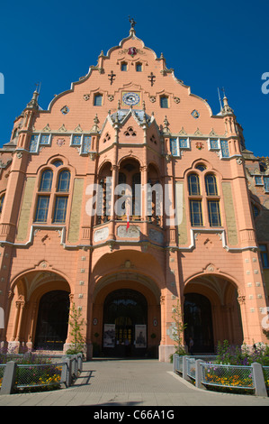 Jugendstil Rathaus am Kossuth ter Platz in der Innenstadt Belvaros Kecskemet, Ungarn Europa Stockfoto