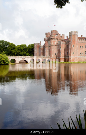 Herstmonceux Castle, East Sussex, England, UK Stockfoto