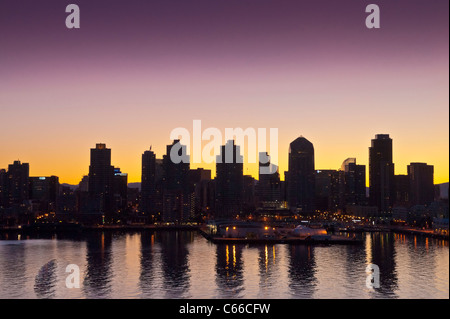 San Diego ist die achtgrößte Stadt in den Vereinigten Staaten und die zweitgrößte Stadt in Kalifornien. Stockfoto