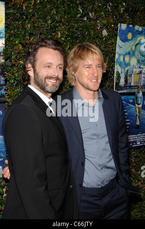 Michael Sheen, Owen Wilson im Ankunftsbereich für MIDNIGHT IN PARIS Premiere, Samuel Goldwyn Theater am AMPAS, Los Angeles, CA am 18 Mai, Stockfoto