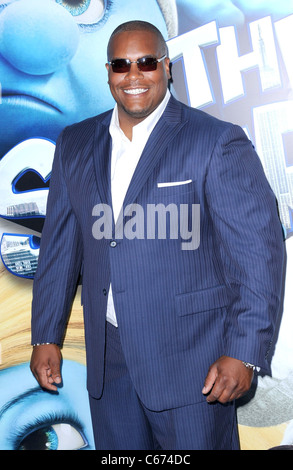 Sean Ringgold im Ankunftsbereich für die SCHLÜMPFE-Premiere, The Ziegfeld Theatre, New York, NY 24. Juli 2011. Foto von: Kristin Callahan/Everett Collection Stockfoto