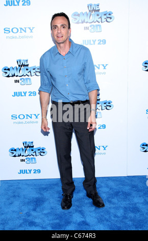 Hank Azaria im Ankunftsbereich für die SCHLÜMPFE-Premiere, The Ziegfeld Theatre, New York, NY 24. Juli 2011. Foto von: Andres Otero/Everett Collection Stockfoto