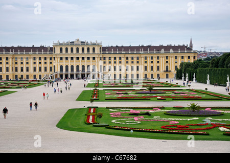 Schloss Schönbrunn, Wien, Österreich, Europa Stockfoto