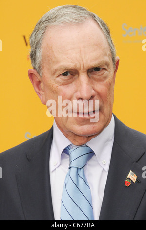 New Yorks Bürgermeister Michael Bloomberg in Anwesenheit für 3. jährliche Veuve Clicquot Polo Classic, Governors Island, New York, NY Stockfoto