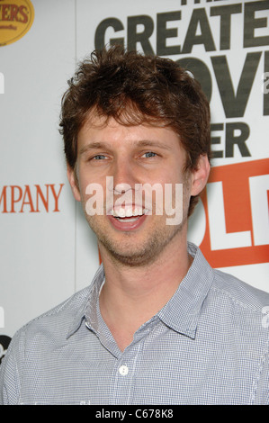 Jon Heder im Ankunftsbereich für POM wunderbar präsentiert: THE GREATEST MOVIE jemals verkauft, Arclight Cinerama Dome, Los Angeles, CA 20. April 2011. Foto von: Michael Germana/Everett Collection Stockfoto