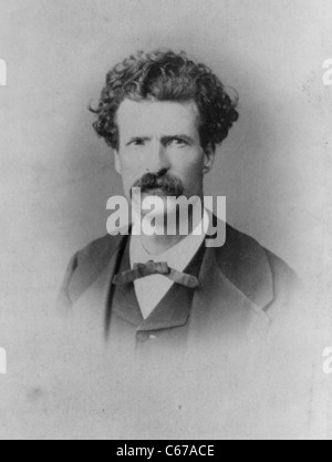 Samuel Langhorne Clemens, auch bekannt als Mark Twain Stockfoto