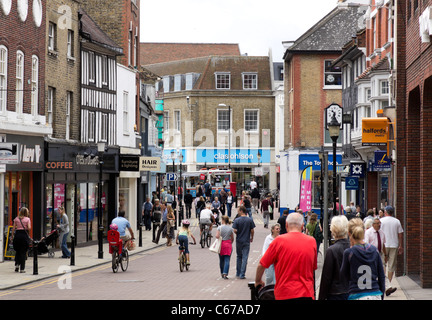 Kingston on Thames, Surrey (London UK) - Stadtzentrum Stockfoto