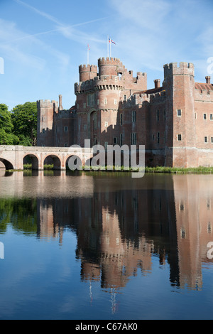 Herstmonceux Castle, East Sussex, England, UK Stockfoto