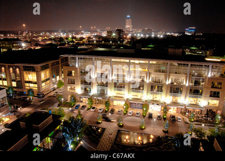 Stadtzentrum, eine neue gehobene Restaurants, Einzelhandels-, Wohn- und Hotelentwicklung in West Houston, Texas, USA Stockfoto